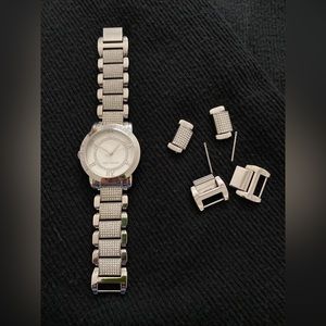 New Michael Kors Silver Women Watch
